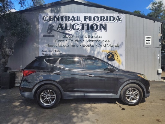 2017 Hyundai SANTA FE Sport RUNS/MOVES 2.4L