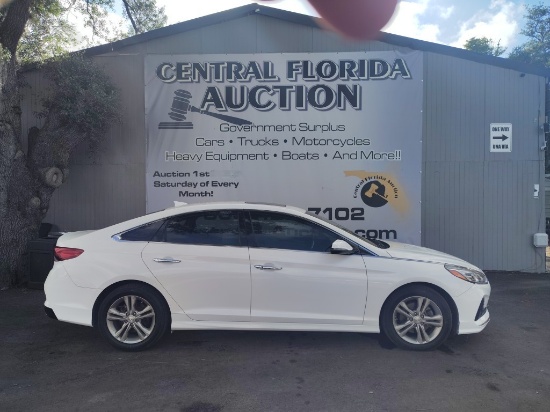 2018 Hyundai SONATA RUNS/MOVES SEL