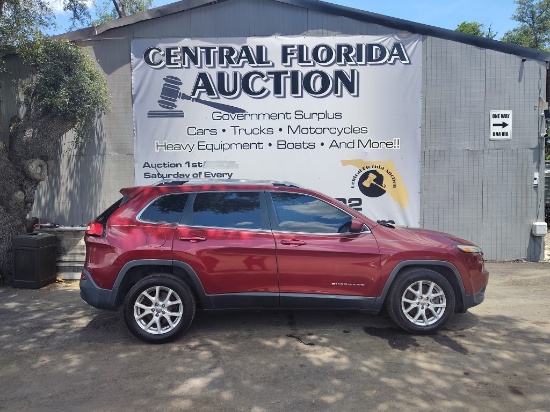 2015 Jeep Cherokee RUNS/MOVES Latitude