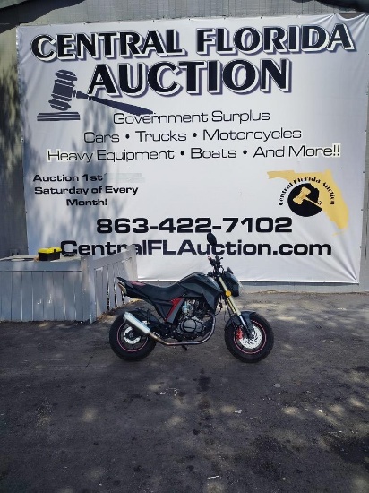 2017 LiFN MOTORCYCLE 150CC RUNS/MOVES