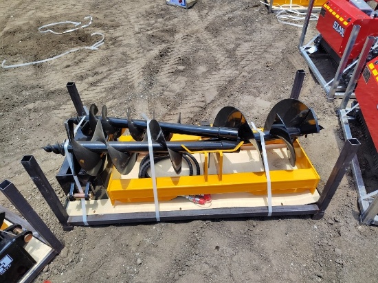 2026 GIYI skid steer loader auger d