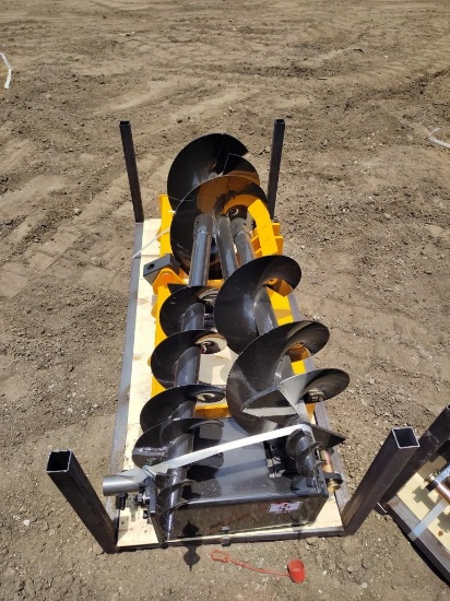 2026 GIYI skid steer loader auger d