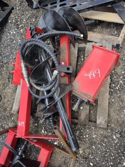 2026 GIYI skid steer loader auger d