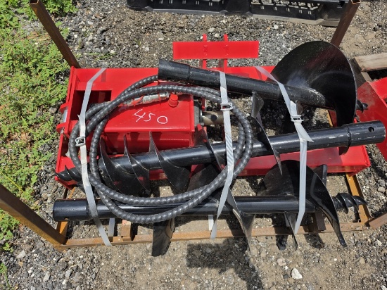 2026 GIYI skid steer loader auger d