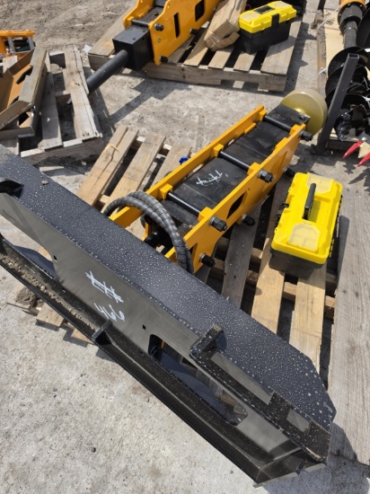 2026 GIYI Skid Steer Post Driver -] GY-D680