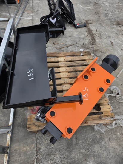 2026 wolverine Skid Steer Post Driver PD-12-08D
