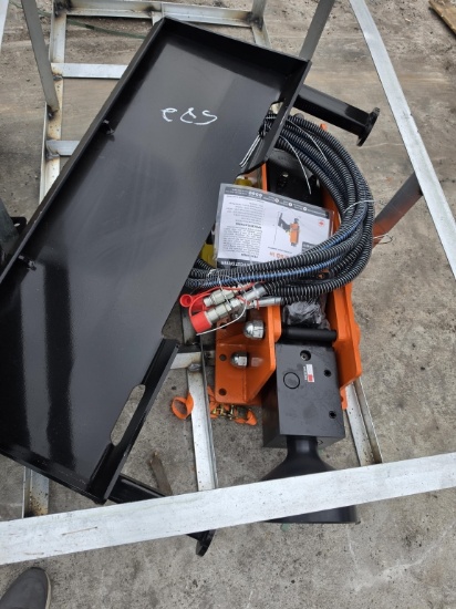 2026 wolverine Skid Steer Post Driver PD-12-08D