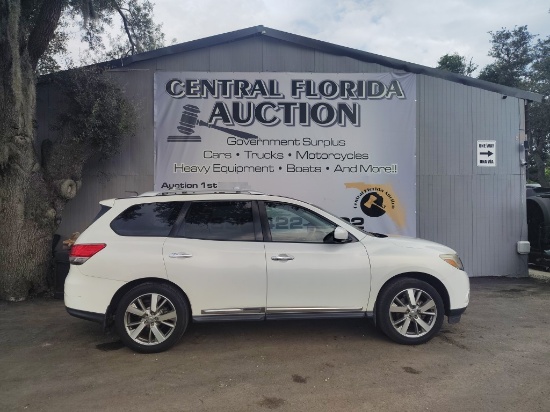 2013 Nissan Pathfinder RUNS/MOVES S