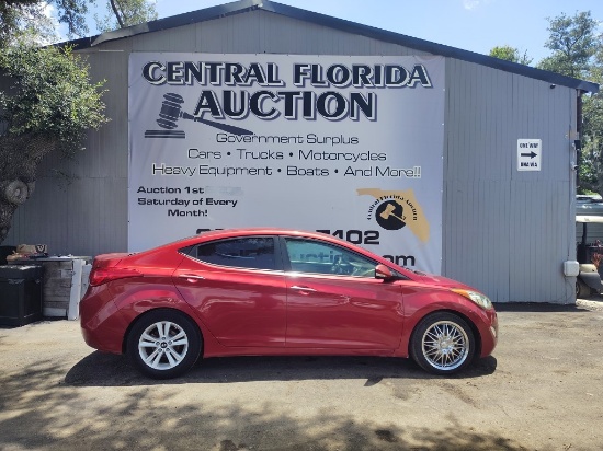 2013 Hyundai ELANTRA RUNS/MOVES GLS