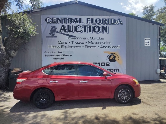 2013 Nissan Sentra RUNS/MOVES S