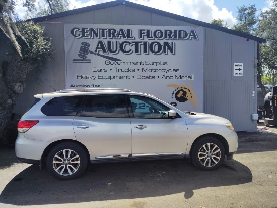 2014 Nissan Pathfinder RUNS/MOVES S