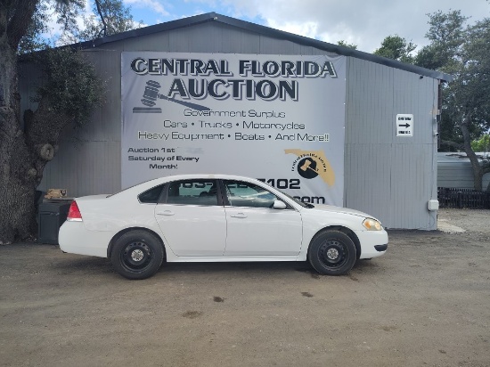 2012 Chevrolet Impala RUNS/MOVES Police
