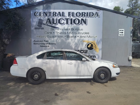 2013 Chevrolet Impala RUNS/MOVES Police