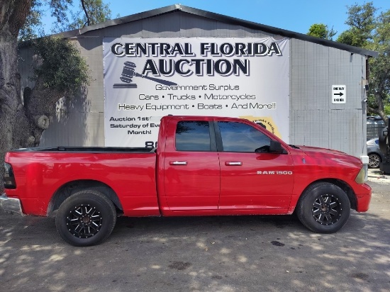 2010 Dodge Ram 1500 RUNS/MOVES SLT