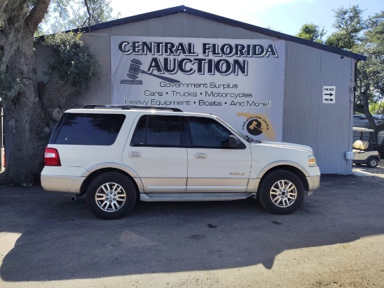2008 Ford Expedition RUNS/MOVES Eddie Bauer