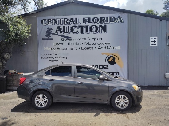 2012 Chevrolet Sonic RUNS/MOVES LS