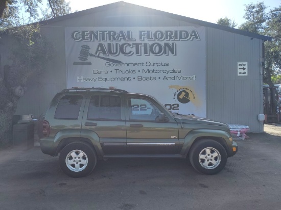 VIN: 1j4gk48k86w233968 Miles: EXEMPT Engine: V6, 3.7 Color: DARK GREEN CENT
