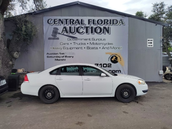 2013 Chevrolet Impala RUNS/MOVES Police