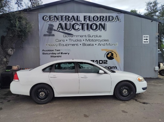 2013 Chevrolet Impala RUNS/MOVES Police