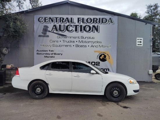 2015 Chevrolet Impala Limited RUNS/MOVES Police