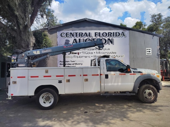2016 Ford F550 RUNS/MOVES 4WD