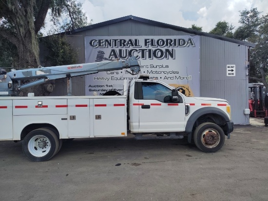 2017 Ford F550 RUNS/MOVES 4WD