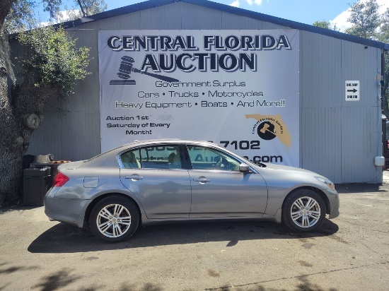 2011 INFINITI G37 Sedan RUNS/MOVES REBUILT TITLE
