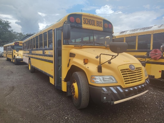 2017 BLUE BIRD BUS RUNS/MOVES
