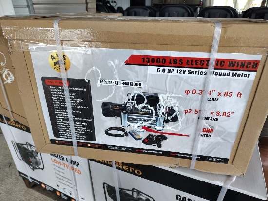 2026 ATS Electric winch 13000lbs