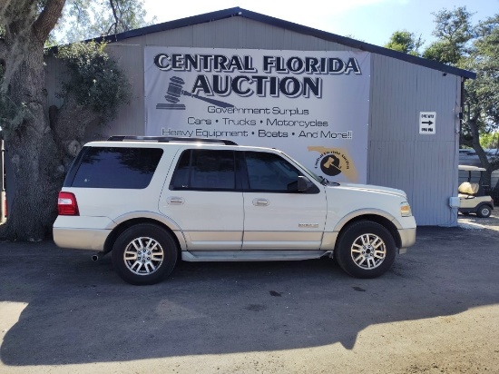 2008 Ford Expedition RUNS/MOVES Eddie Bauer