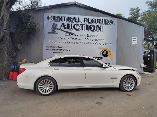 2010 BMW 7 Series RUNS/MOVES 750Li