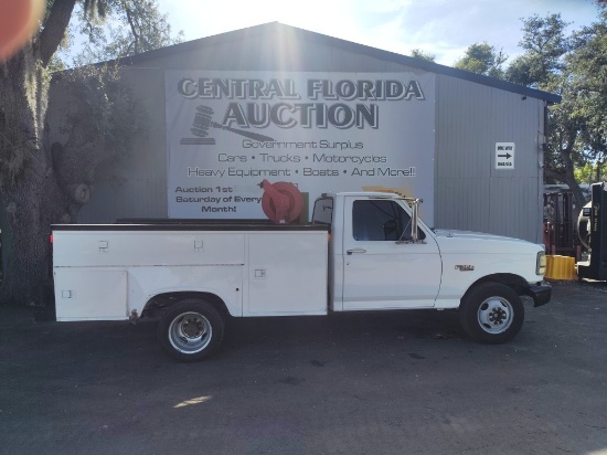 VIN: 1FDKF37H8VEA84966 Miles: EXEMPT Engine: 5.8L Color: WHITE CENTRAL FL A