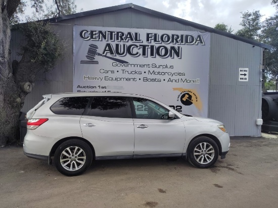 2014 Nissan Pathfinder RUNS/MOVES S