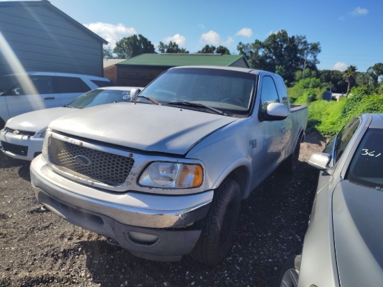 VIN: 2FTRX18L83CA53727 Miles: EXEMPT Engine: V8, 5.4 Color: SILVER
