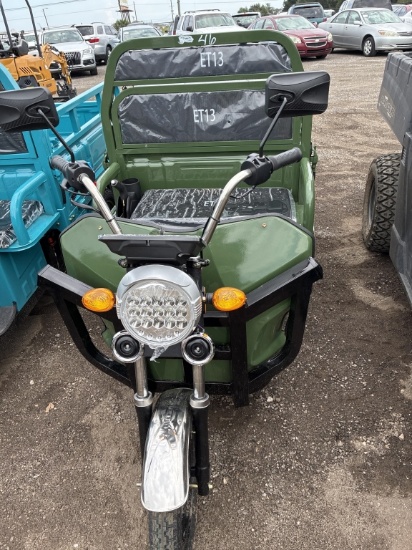 Serial: H9RZYF1SXTA154999 Sdlanch ELECTRIC TRICYCLE 2026 "IRET13 New ELECT
