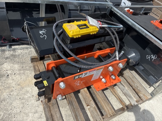 2026 wolverine Skid Steer Post Driver PD-12-08D