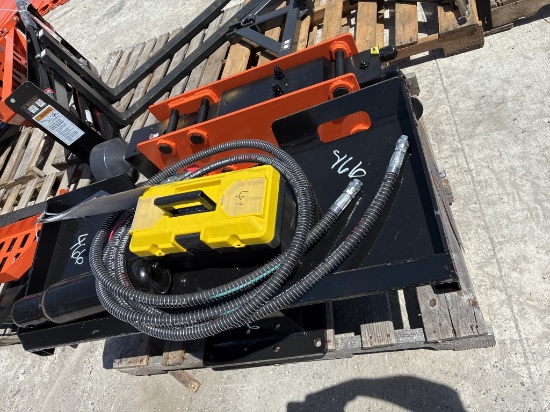 2026 wolverine Skid Steer Post Driver PD-12-08D