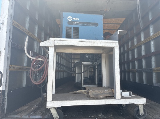 Miller welder- on cart