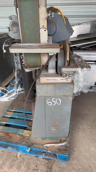 Floor model belt/disc sander
