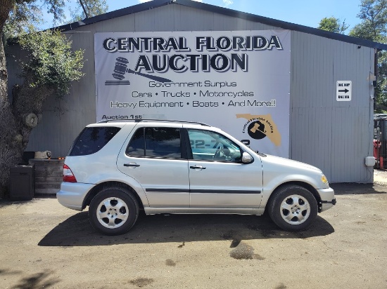 VIN: 4JGAB57E33A403137 Miles: EXEMPT Engine: V6, 3.7 Color: SILVER CENTRAL