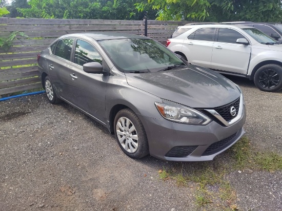 2019 Nissan Sentra RUNS/MOVES S