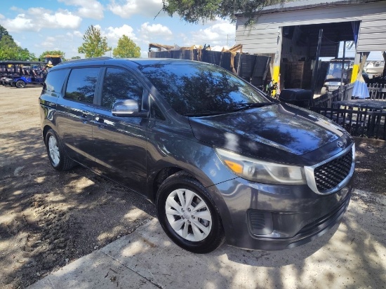 2016 Kia Sedona RUNS/MOVES LX