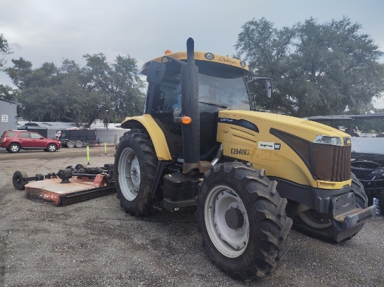 2015 Challenger Tractor With Mower Mt465d Runs