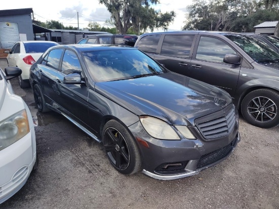 2011 Mercedes- E-Class RUNS/MOVES E 350 Lux
