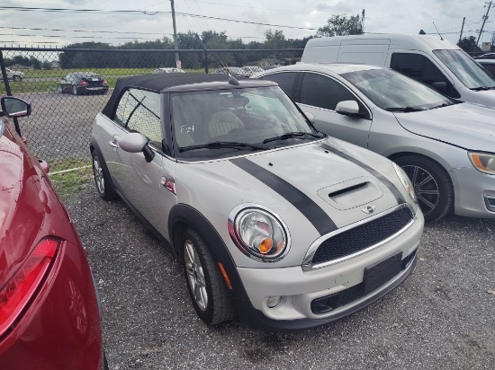 2013 MINI Convertible RUNS/MOVES Cooper S
