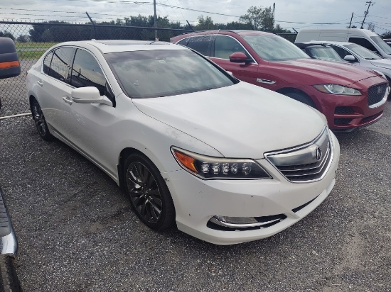 2016 Acura RLX RUNS/MOVES w/Tech