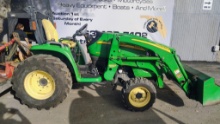 2011 JOHN DEERE TRACTOR AND BUSH HOG