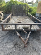 SINGLE AXLE 6X12 TRAILER BOS Only