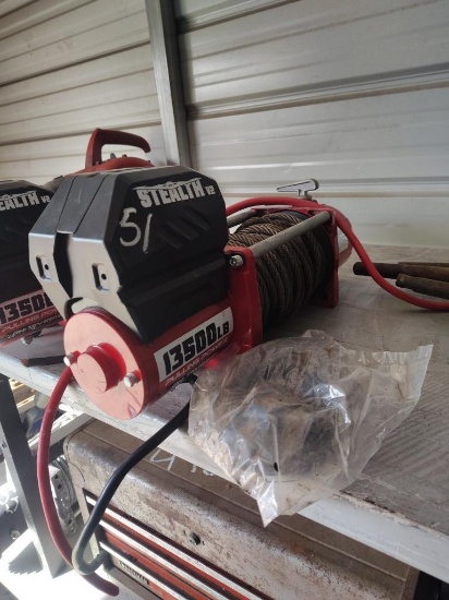 STEALTH 12V ELECTRIC WINCH 13,500LB