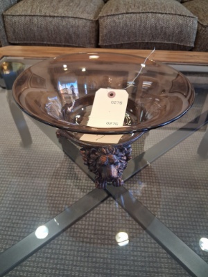 Lion head bowl